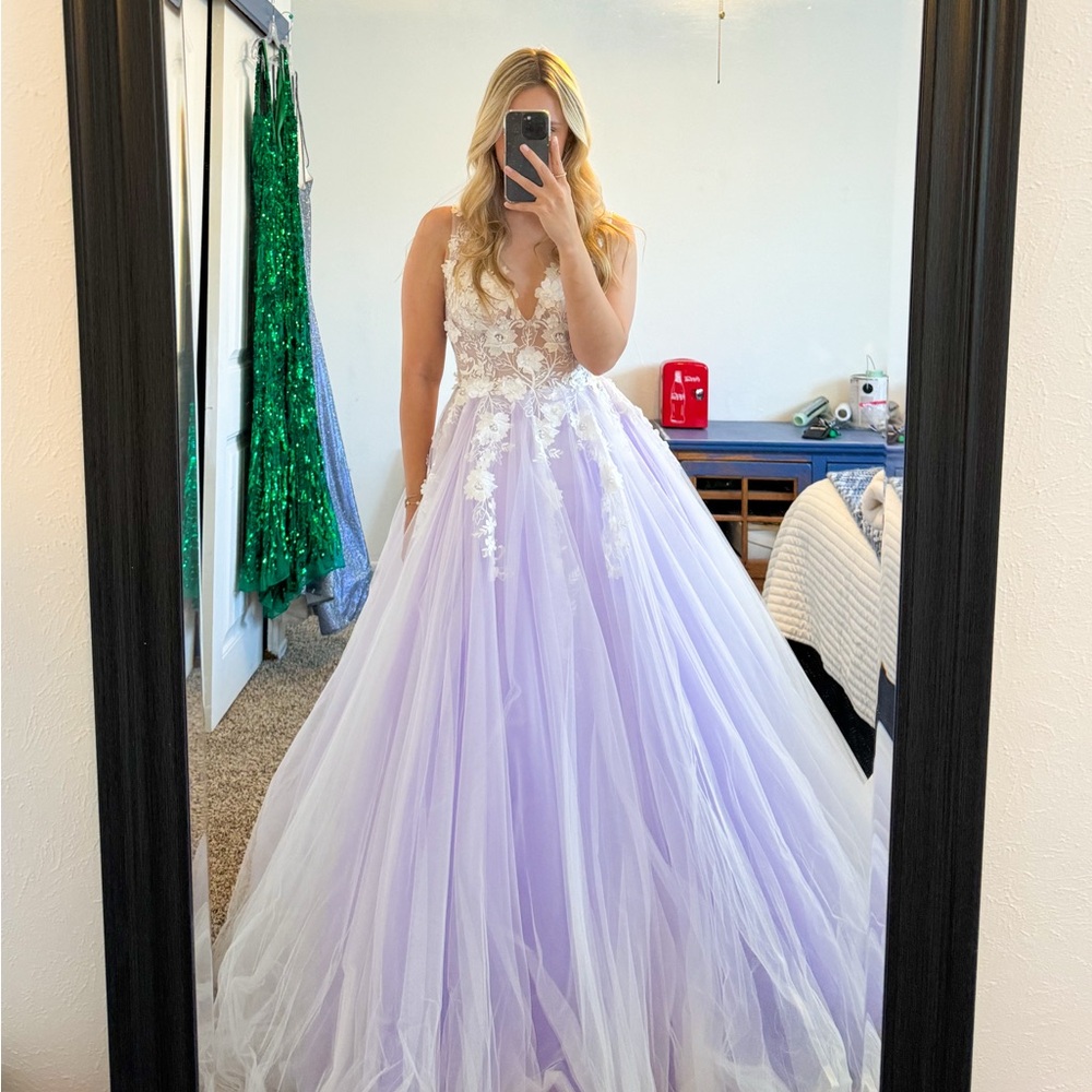Purple Jovani Prom Dress